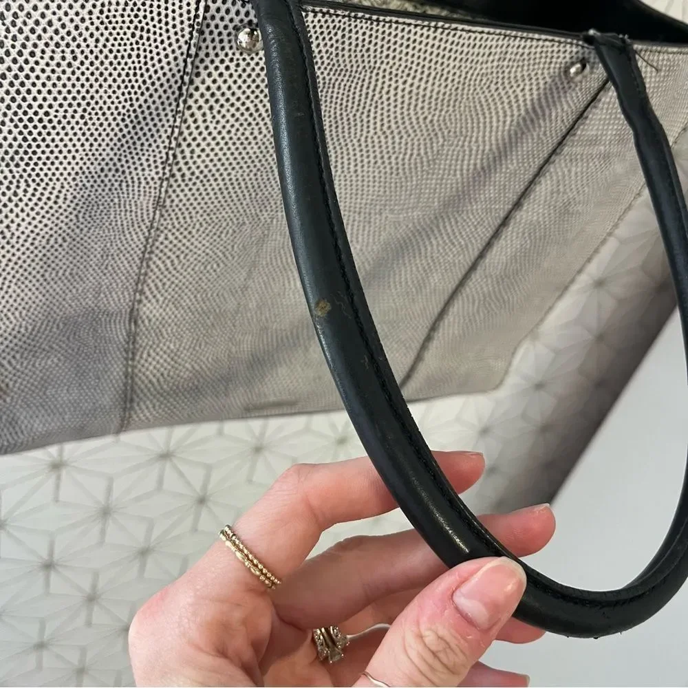 Rebecca Minkoff MAB Large Tote Black White